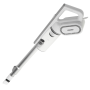 Adler , Vertical Cyclone Vacuum Cleaner , MS 7058 , Corded operating , 400 W , 220-240 V , Operating radius 8.35 m , White