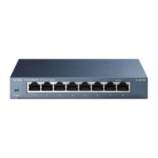 TP-LINK , Switch , TL-SG108 , Unmanaged , Desktop , Gigabit Ethernet (copper) ports quantity 8 , Power supply type External