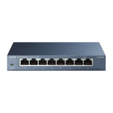 TP-LINK , Switch , TL-SG108 , Unmanaged , Desktop , 1 Gbps (RJ-45) ports quantity 8 , Power supply type External , 36 month(s)