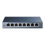 TP-LINK , Switch , TL-SG108 , Unmanaged , Desktop , Gigabit Ethernet (copper) ports quantity 8 , Power supply type External
