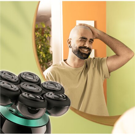 Cecotec Shaver , PrecisionCare Skull , Operating time (max) 60 min