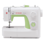 Singer , Simple 3229 , Sewing Machine , Number of stitches 31 , Number of buttonholes 1 , White/Green