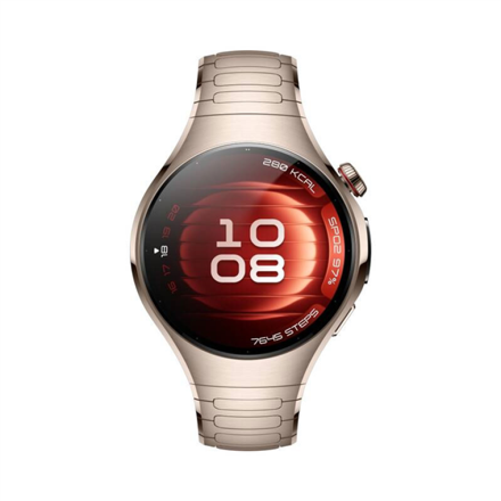 Huawei Watch 5 42mm , Smart watch , AMOLED , 1.38 inches , Waterproof , Sand gold
