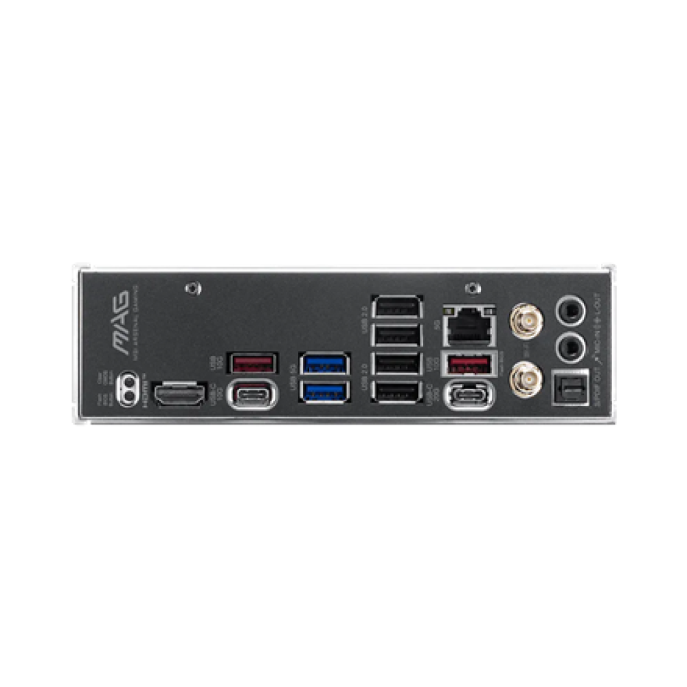 MSI MAG B850 TOMAHAWK WIFI , Processor family AMD , Processor socket AM5 , DDR5 , Supported hard disk drive interfaces SATA, M.2 , Number of SATA connectors 4
