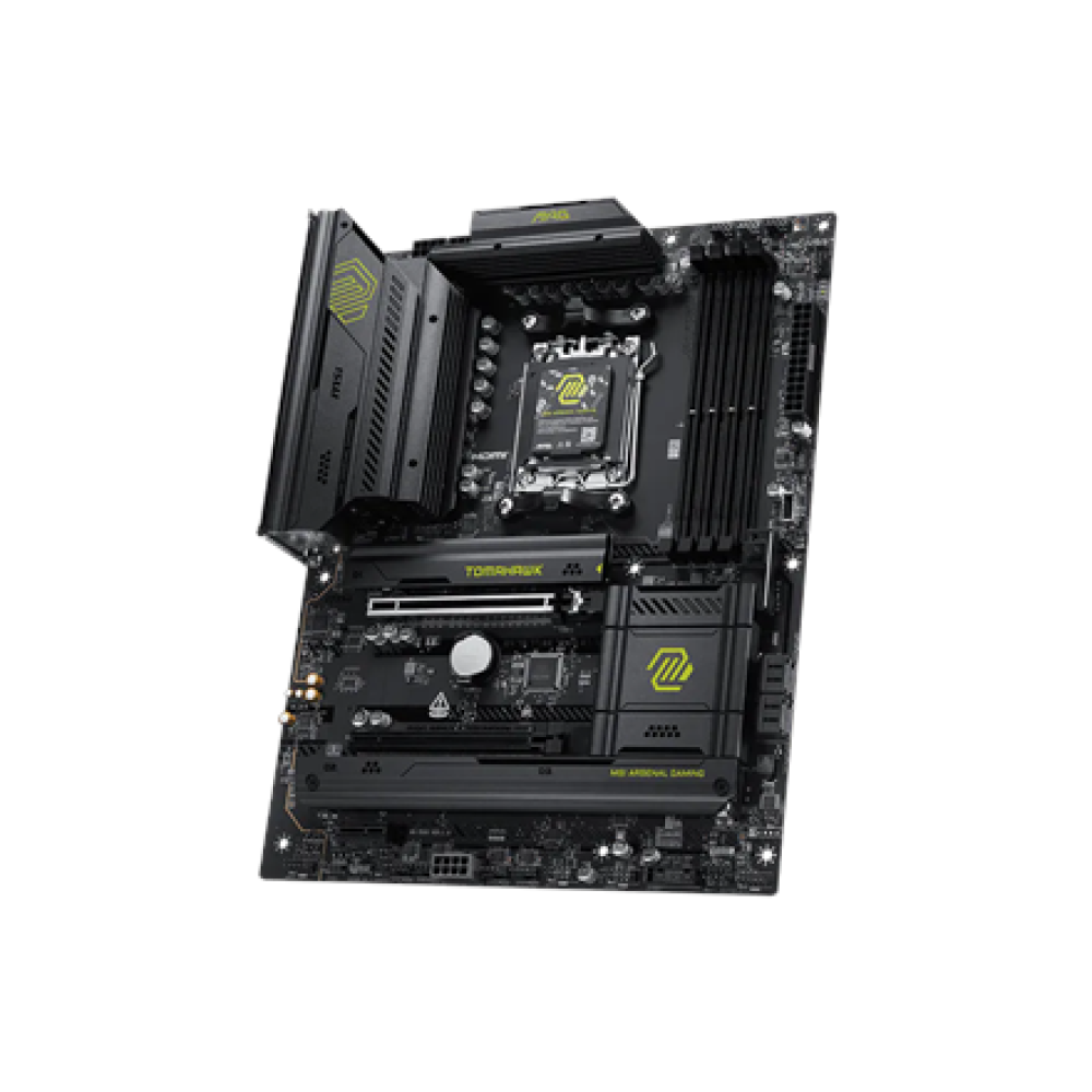 MSI MAG B850 TOMAHAWK WIFI , Processor family AMD , Processor socket AM5 , DDR5 , Supported hard disk drive interfaces SATA, M.2 , Number of SATA connectors 4