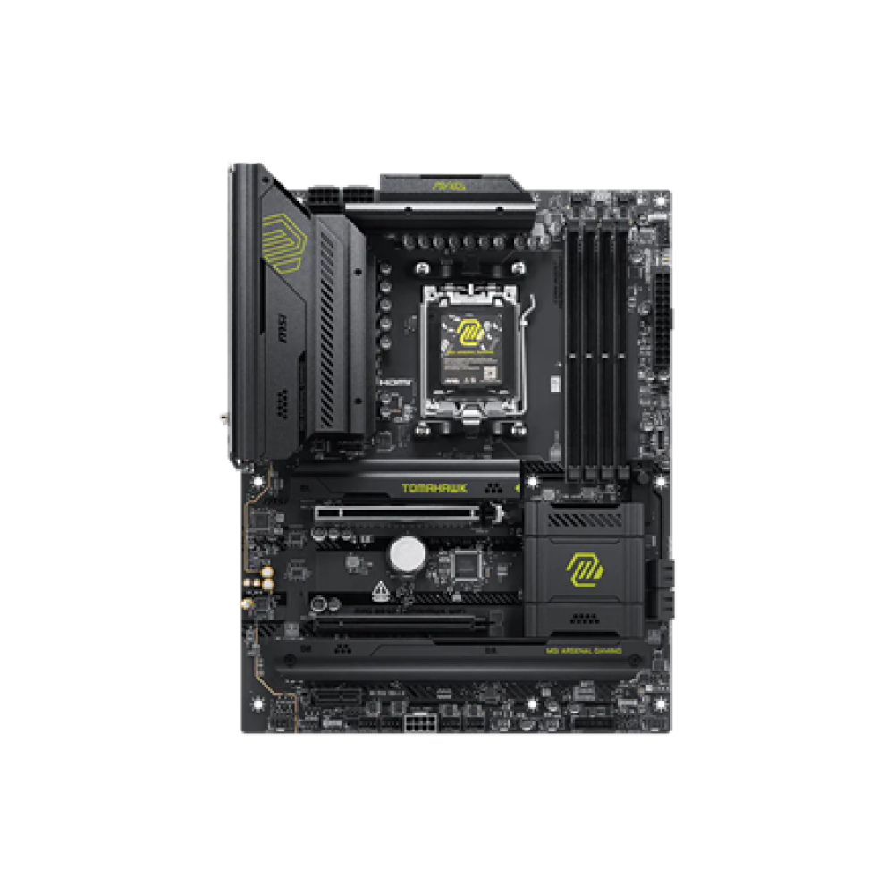 MSI MAG B850 TOMAHAWK WIFI , Processor family AMD , Processor socket AM5 , DDR5 , Supported hard disk drive interfaces SATA, M.2 , Number of SATA connectors 4