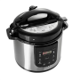 Camry , CR 6409 , Pressure cooker , 1500 W , Alluminium pot , 6 L , Number of programs 8 , Stainless steel/Black