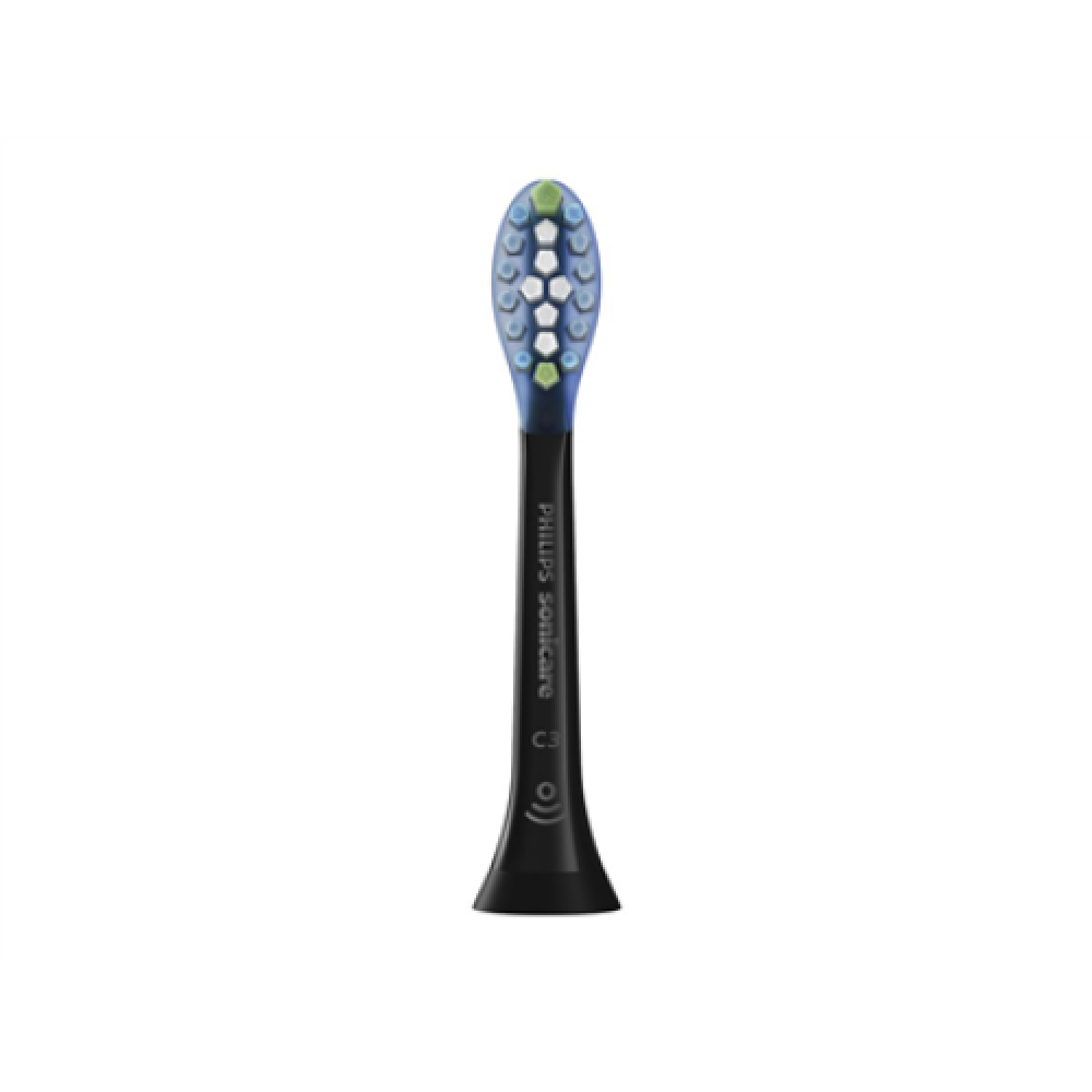 Philips , Interchangeable Sonic Toothbrush Heads , HX9042/33 Sonicare C3 Premium Plaque Defence , Heads , For adults and children , Number of brush heads included 2 , Number of teeth brushing modes Does not apply , Sonic technology , Black