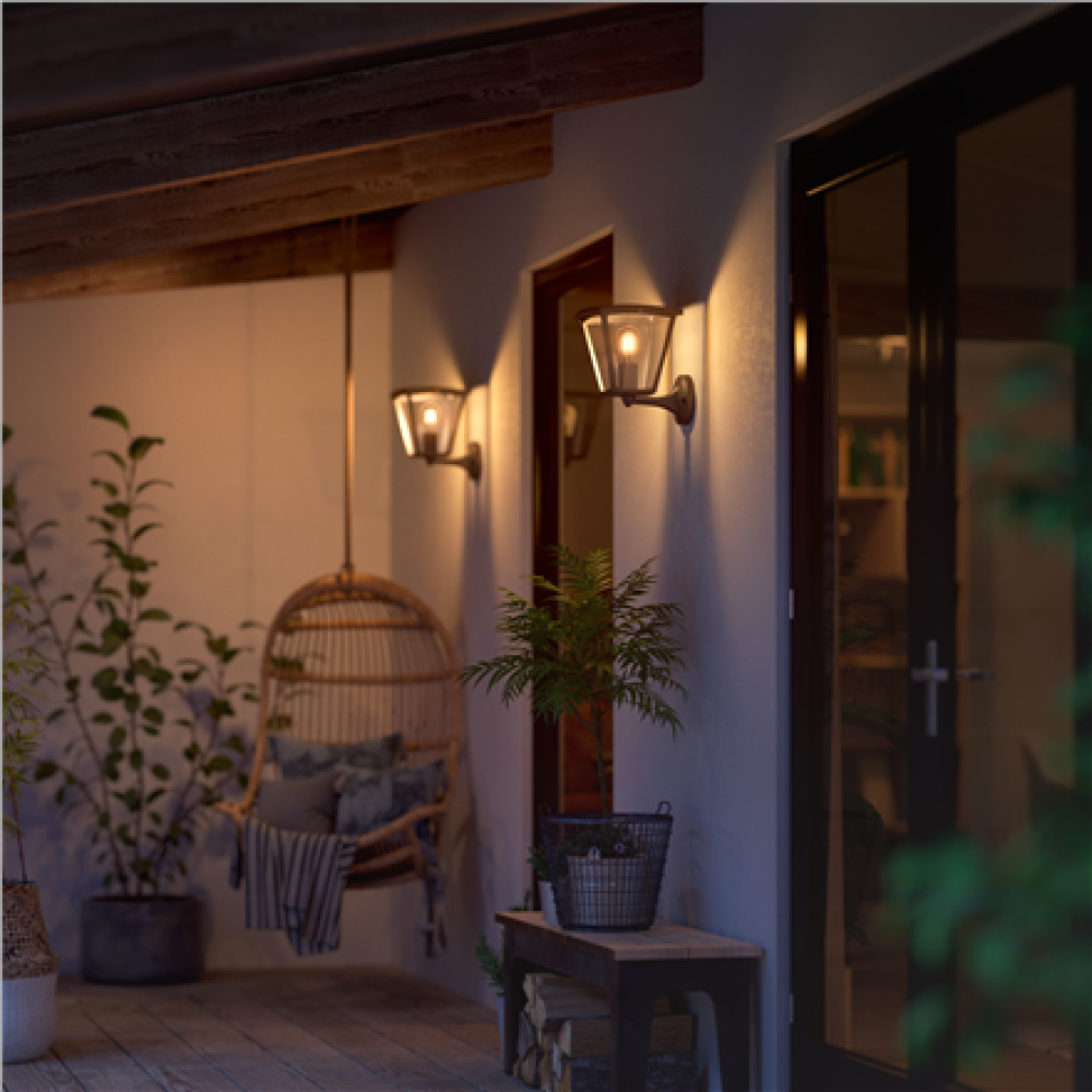 Philips Hue Inara Outdoor wall light , E27 , 7 W , Warm white