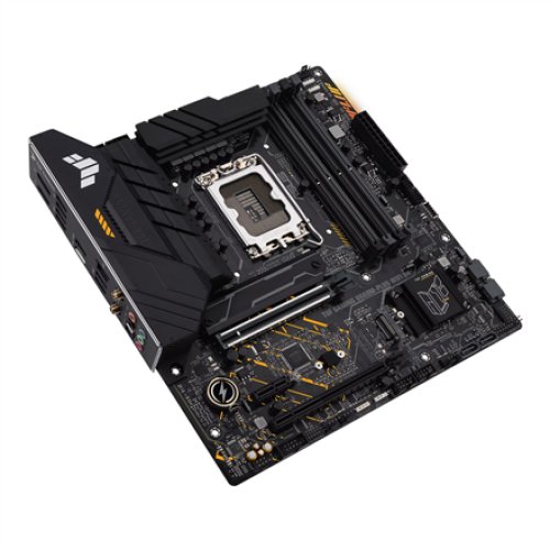 Asus TUF GAMING B660M-PLUS WIFI D4 Processor family Intel, Processor socket LGA1700, DDR4 DIMM, Memory slots 4, Supported hard disk drive interfaces SATA, M.2, Number of SATA connectors 4, Chipset Intel B660, microATX