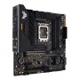 Asus TUF GAMING B660M-PLUS WIFI D4 Processor family Intel, Processor socket LGA1700, DDR4 DIMM, Memory slots 4, Supported hard disk drive interfaces SATA, M.2, Number of SATA connectors 4, Chipset Intel B660, microATX