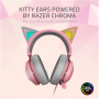 Razer Kraken Kitty Gaming Headset, Wired, Quartz Razer , Wired , On-Ear , Gaming Headset , Kraken Kitty