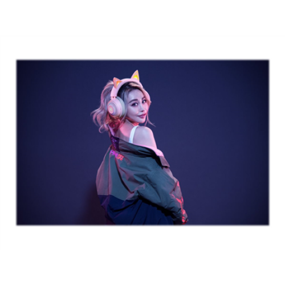 Razer Kraken Kitty Gaming Headset, Wired, Quartz Razer , Wired , On-Ear , Gaming Headset , Kraken Kitty