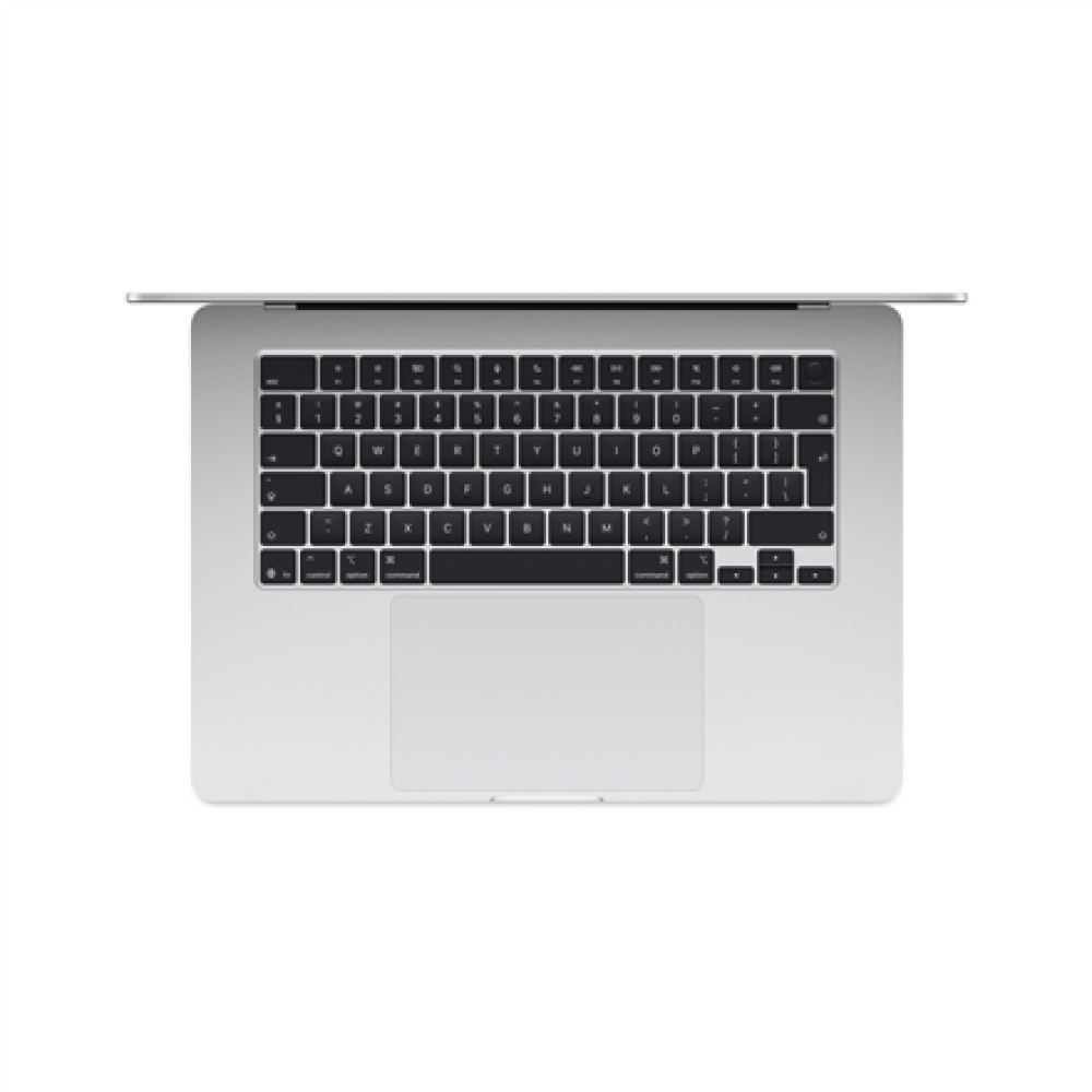 Apple MacBook , Air , Silver , 15 , 2880 x 1864 pixels , Apple M4 , 16 GB , Solid-state drive capacity 256 GB , Apple M4 chip 10-core CPU/10-core GPU , macOS , 802.11ax , Bluetooth version 5.3 , Keyboard language English , Keyboard backlit