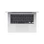 Apple MacBook , Air , Silver , 15 , 2880 x 1864 pixels , Apple M4 , 16 GB , Solid-state drive capacity 256 GB , Apple M4 chip 10-core CPU/10-core GPU , macOS , 802.11ax , Bluetooth version 5.3 , Keyboard language English , Keyboard backlit