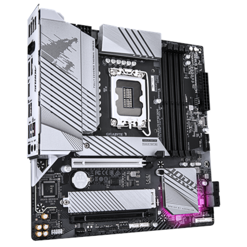 Gigabyte B760M AORUS ELITE WIFI6E GEN5 , Processor family Intel , Processor socket LGA1700 , DDR5 , Supported hard disk drive interfaces M.2, SATA , Number of SATA connectors 4