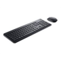 Dell , Keyboard and Mouse , KM3322W , Keyboard and Mouse Set , Wireless , Batteries included , EE , Black , Wireless connection