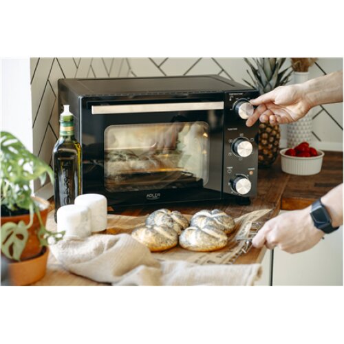 Adler Electric Oven , AD 6024 , 22 L , 1300 W , Black