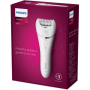 Philips , BRE700/00 , Epilator , Operating time (max) 40 min , Bulb lifetime (flashes) , Number of power levels N/A , Wet & Dry , White
