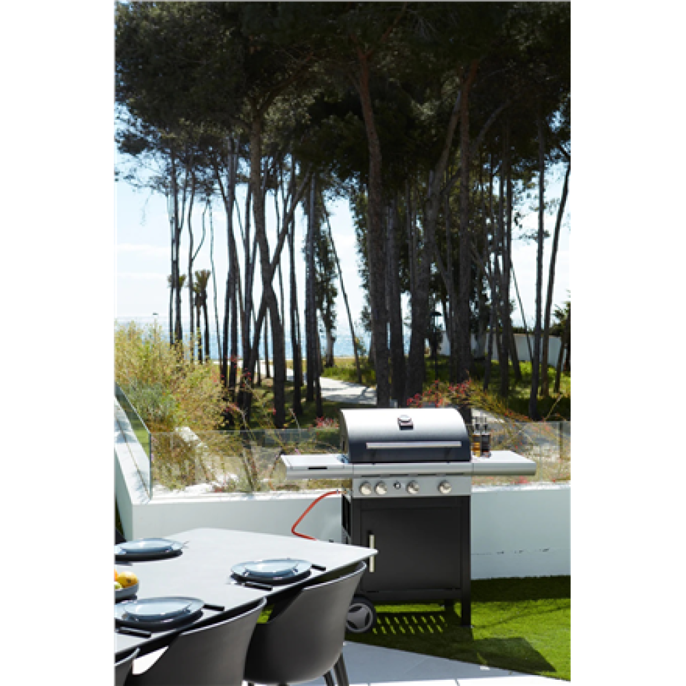 Barbecook Gas Barbecue with Side Burner Spring 3212, 133 x 58 x 115 cm , BC-GAS-2003