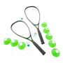 Pure4Fun , Speed Badminton Set, 58x21cm , Black/Green