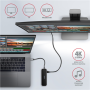 AXAGON SuperSpeed USB-C COMBO 6in1 Hub , HMC-6GL