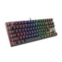 Genesis , THOR 303 TKL , Gaming Keyboard , Wired , Mechanical , RGB LED light , US , Replaceable HOT SWAP Switches