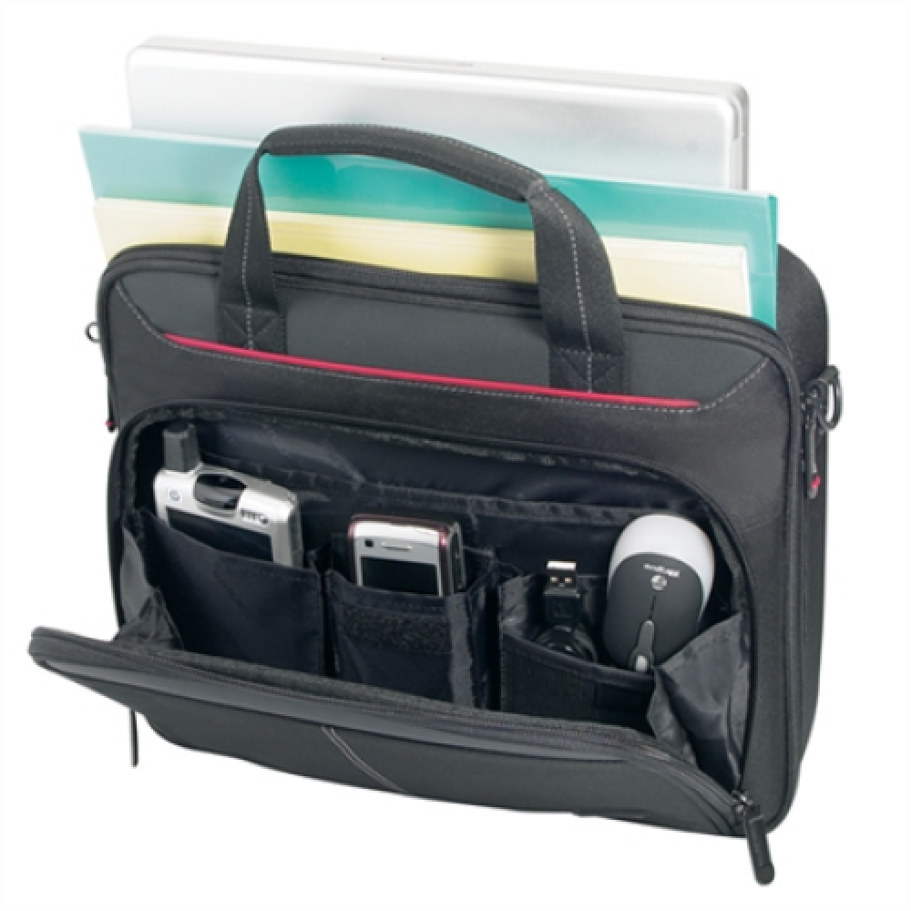 Targus Classic Fits up to size 16 , Black, Messenger - Briefcase, Shoulder strap