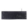 Gembird , Multimedia Keyboard , KB-UM-107 , Multimedia , Wired , US , Black