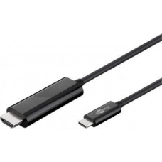 Goobay , Black , USB-C male , HDMI male (type A) , USB-C to HDMI , 1.8 m