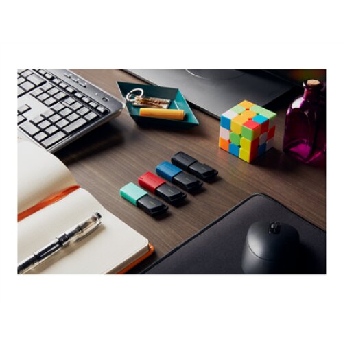 Kingston , USB Flash Drive , DataTraveler Exodia , 256 GB , USB Type-A , Black/Teal
