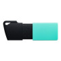 Kingston , USB Flash Drive , DataTraveler Exodia , 256 GB , USB Type-A , Black/Teal