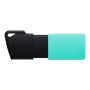 Kingston , USB Flash Drive , DataTraveler Exodia , 256 GB , USB 3.2 Gen 1 , Black/Teal