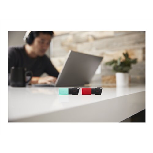 Kingston , USB Flash Drive , DataTraveler Exodia , 256 GB , USB Type-A , Black/Teal