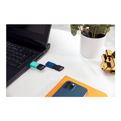 Kingston , USB Flash Drive , DataTraveler Exodia , 256 GB , USB Type-A , Black/Teal