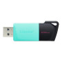 Kingston , USB Flash Drive , DataTraveler Exodia , 256 GB , USB Type-A , Black/Teal