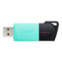 Kingston , USB Flash Drive , DataTraveler Exodia , 256 GB , USB 3.2 Gen 1 , Black/Teal