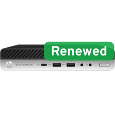 HP Renewed Grade A , EliteDesk 800 G3 DM , Intel Core i5 , i5‑7500 , 16 GB , SATA , 250 GB , Intel HD Graphics 630 , Windows 11 Pro