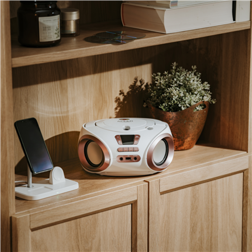 Adler , CD-MP3 Boombox , AD 1181 , Speakers , USB connectivity , FM