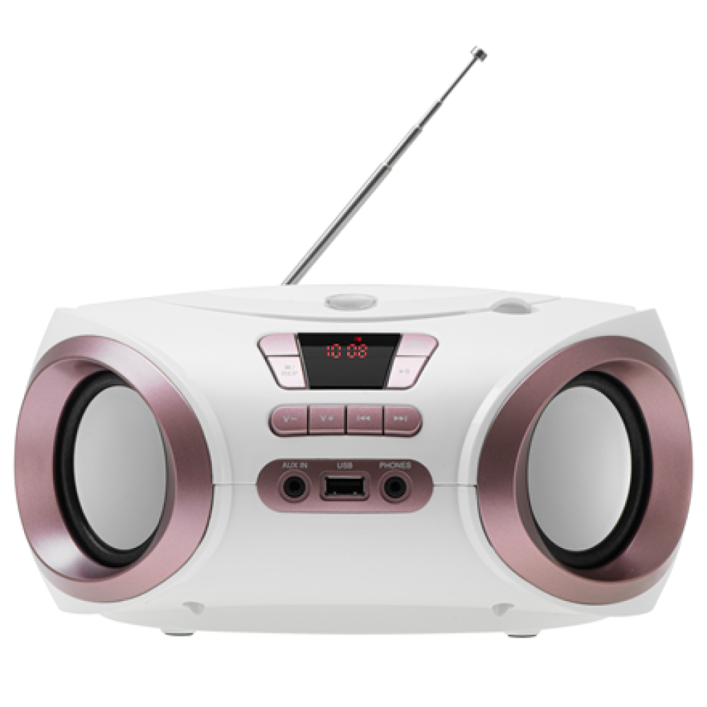 Adler , CD-MP3 Boombox , AD 1181 , Speakers , USB connectivity , FM