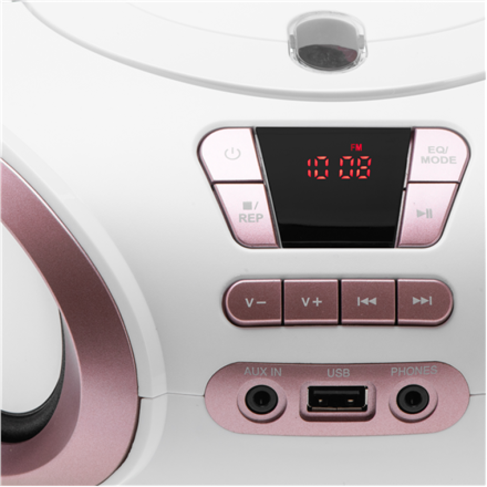 Adler , CD-MP3 Boombox , AD 1181 , Speakers , USB connectivity , FM