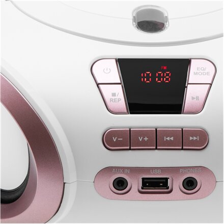 Adler , CD-MP3 Boombox , AD 1181 , Speakers , USB connectivity , FM