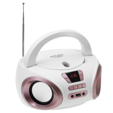 Adler , CD-MP3 Boombox , AD 1181 , Speakers , USB connectivity , FM