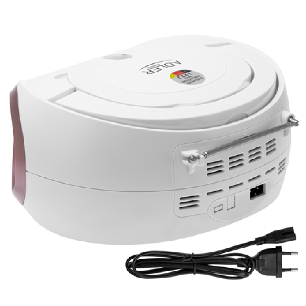 Adler , CD-MP3 Boombox , AD 1181 , Speakers , USB connectivity , FM