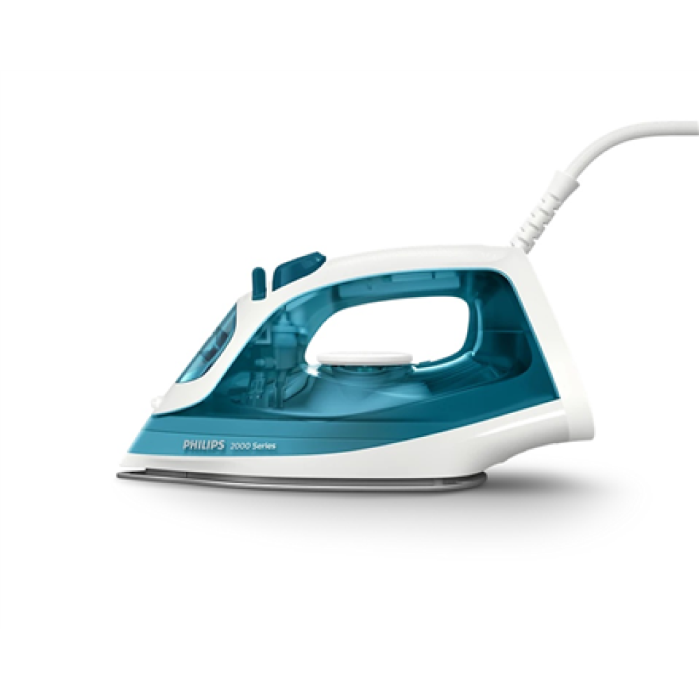 Philips Steam Iron , DST2020/90 2000 series , Steam Iron , 2000 W , Water tank capacity 250 ml , Continuous steam 25 g/min , Steam boost performance 110 g/min , Blue/White