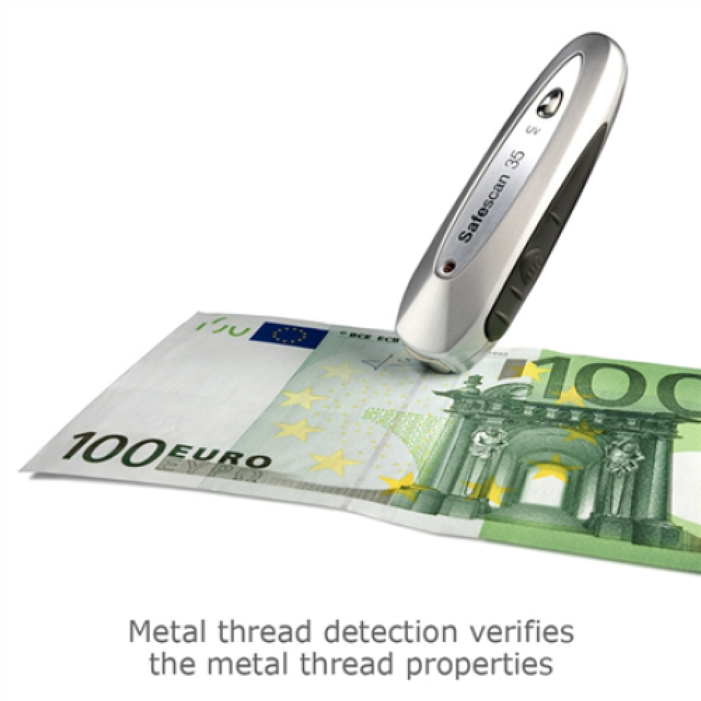 SAFESCAN , 35 , Grey , Suitable for Banknotes, ID documents , Number of detection points 3