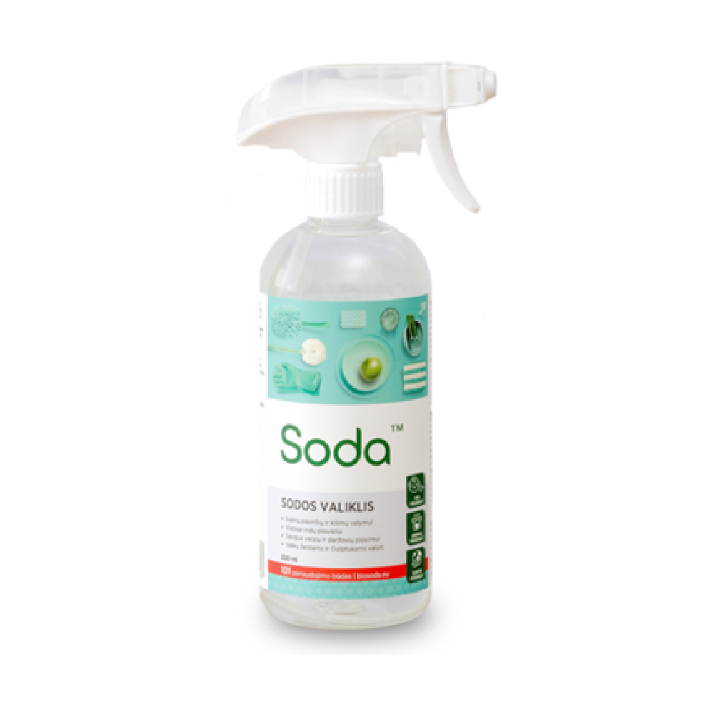 Soda , Liquid cleanser with spray, 500ml