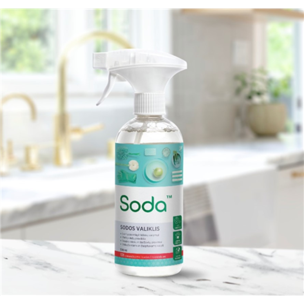 Soda , Liquid cleanser with spray, 500ml