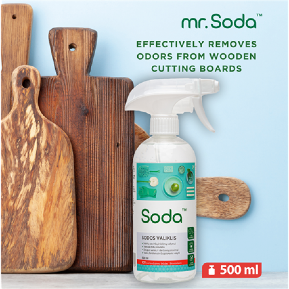 H04 Soda , Liquid cleanser with spray, 500ml