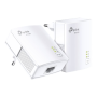 TP-LINK , Gigabit Powerline Starter Kit , TL-PA7017 KIT , 10/100/1000 Mbit/s , Ethernet LAN (RJ-45) ports 1 , No Wi-Fi , Data transfer rate (max) 1000 Mbit/s , Extra socket